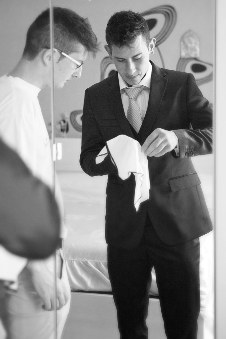 Preparazione dello sposo - Matrimonio Manuela e Claudio - Wedding