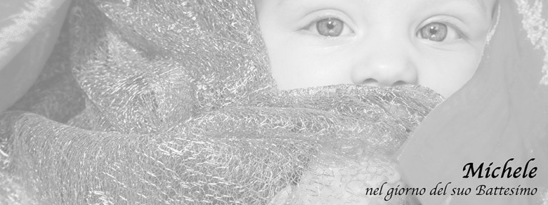 Fotolibro Battesimo Michele
