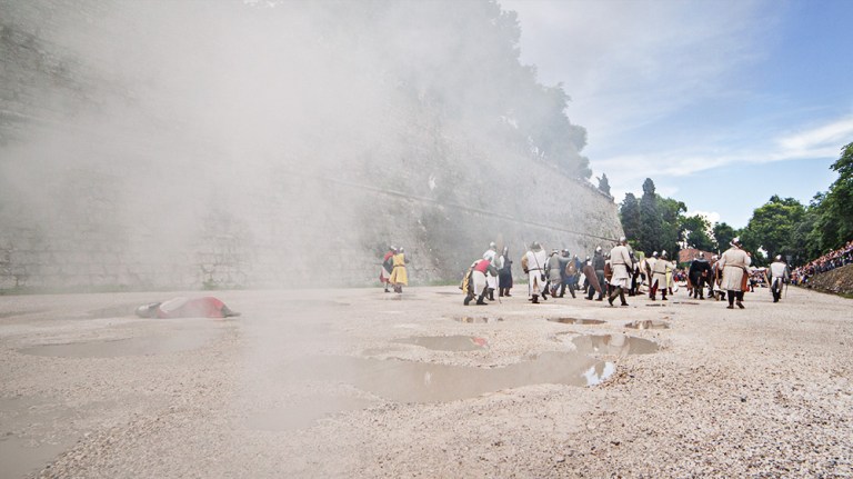 Rievocazione storica castello Confraternita del leone laura gatta (77)